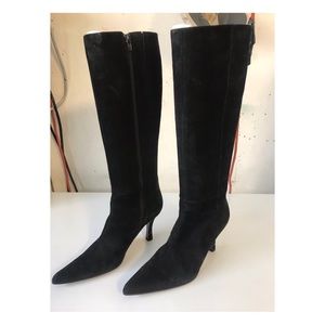 Via Spiga Black Heel Boots